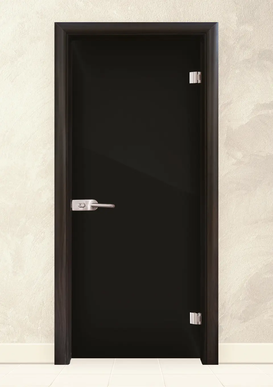 Стъклена интериорна врата серия Folio G 15-2, Венге