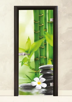 Стъклена интериорна врата серия Print G 13-9, Венге